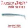 Shad LUCKY JOHN Long John 7.9cm, culoare T05, 8buc/plic