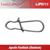 Agrafa fastlock LUCKY JOHN, marime 002, 10buc/plic