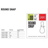 Agrafa LUCKY JOHN Round Snap, Marime 000, 10buc/plic