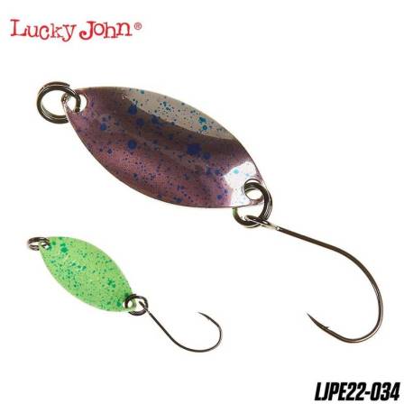 Lingurita oscilanta LUCKY JOHN PEPA 2.2g, culoare 034