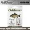 Carlige legate FUDO Crucian Carp BN, Nr.5, 70cm, 10buc/plic