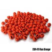 Bile FUDO Tungsten Slotted Beads 5.5mm, Fluo Orange