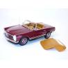 Macheta auto MERCEDES-Benz 230 SL (1963) 1:18 dark red