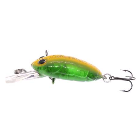 Vobler KAMATSU Lucky Bug Floating 3.5cm, 3.1g, culoare 002