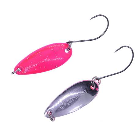 Lingurita oscilanta KAMATSU Trout Spoon 3g, culoare 004 Pink Silver