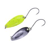 Lingurita oscilanta KAMATSU Trout Spoon 3g, culoare 002 Fluo Yellow