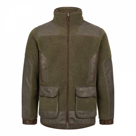 Jacheta BLASER Sherpa Fleece Dark Olive S