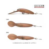 Vobler HMKL K-II Minnow 40 SS, 4cm, 2.7g, culoare All Brown