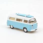 Macheta auto VOLKSWAGEN Combi T2b Camper Van (1973) 1:43 Light Blue Jet-car