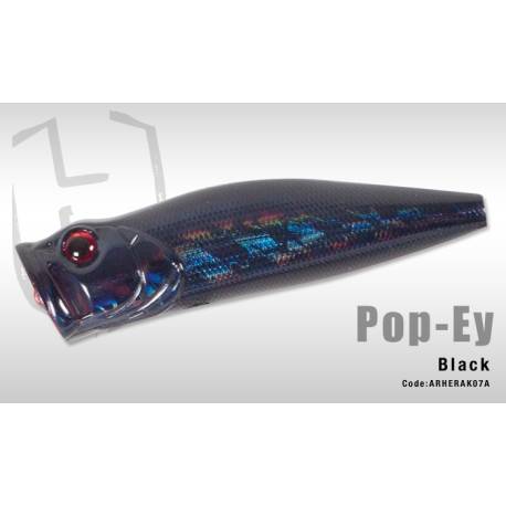 Popper HERAKLES Pop-Ey, 7cm, 9g, culoare Black