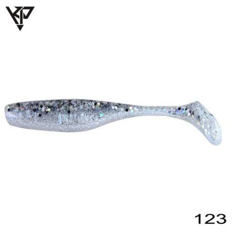 Naluci KP BAITS Lazy Shad 7.5cm, culoare 123, 5buc/plic