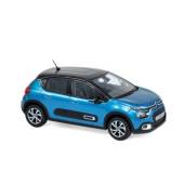 Macheta auto CITROEN C3 (2020) 1:43 albastru, negru