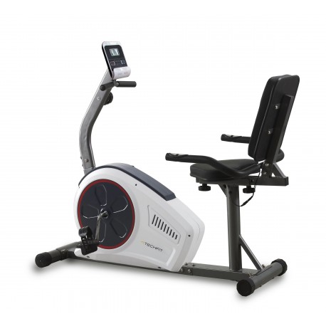 Bicicleta orizontala fitness magnetica TECHFIT R450, max. 120kg