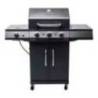 Gratar pe gaz din inox Char-Broil Performance Power Edition 3, grile din fonta