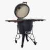 Gratar ceramic pe carbuni Kamado The Bastard Urban Large, stand inclus