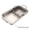 Cos din inox pentru gratar - Char-Broil, 25 x 16 x 7 cm