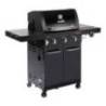 Gratar pe gaz din inox Char-Broil Professional Core B 3, grile din fonta