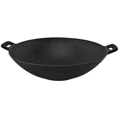 Tigaie Wok din fonta, 30 cm - Activa 15552