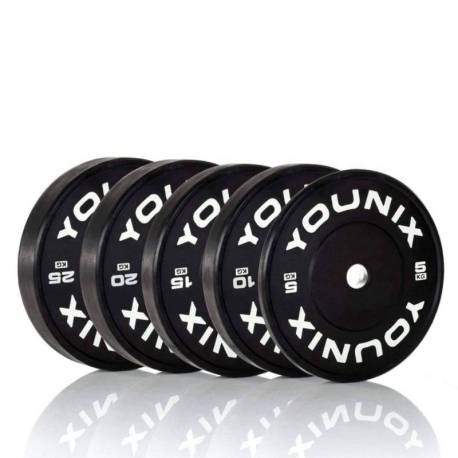 Discuri haltere YOUNIX Premium Bumper Plates, 25kg