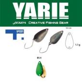 Lingurita oscilanta YARIE 706 T-Spoon 1.1g, culoare BS4 Lime Glitter