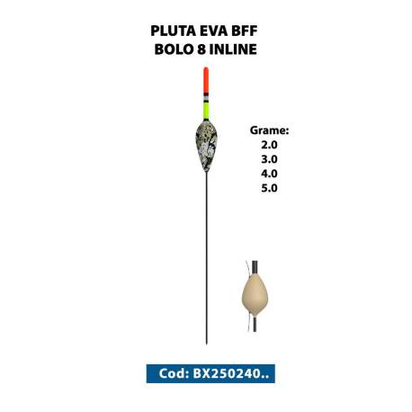 Pluta EVA BFF Bolo 8 Inline 6.0g, Antena Multicolor