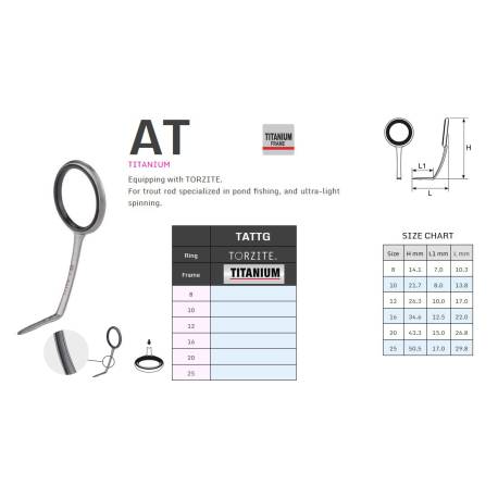 INEL FUJI TITANIUM TORZITE T-ATTG NR 12