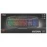 Tastatura Gaming Trust GXT 830-RW Avonn, Iluminata, USB, negru