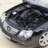 Macheta auto MERCEDES-Benz SL 500 (R230) Cabriolet (2003) 1:18 negru