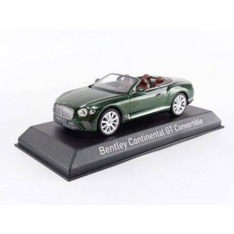 Macheta auto BENTLEY Continental GT Convertible (2019) 1:43 verde