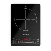 Plita portabila cu inductie Tesla IC400B, 2000W25x25cm, 8 niveluri putere, Negru