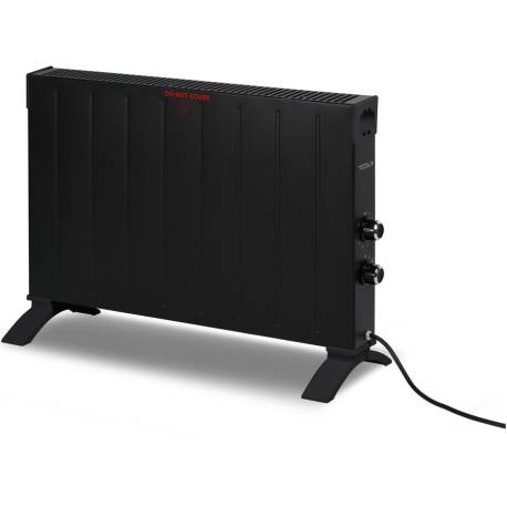 Convector electric Tesla PC251BL, 2500W, termostat reglabil, IP20, negru