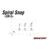 Agrafa DECOY SN-5 Spiral Snap Nr.1 14lbs