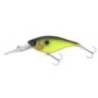 Vobler JACKALL Soul Flat 58SF, 5.8cm, 6.8g, culoare Black Back Chartreuse