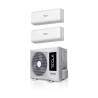 Sistem A/C multisplit Tesla TGS-D14V99W, unitate exterioara 14000BTU, unitate interioara 2 x 9000 BTU, Alb