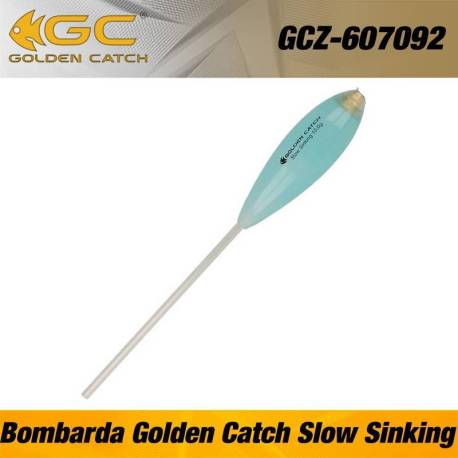 Bombarda GOLDEN CATCH Slow Sinking, greutate 5g