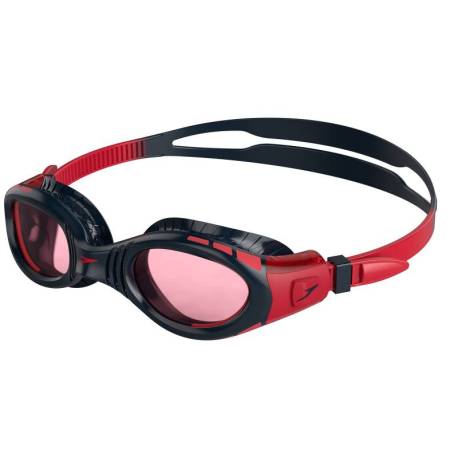 Ochelari inot copii Speedo Futura Biofuse, negru/rosu