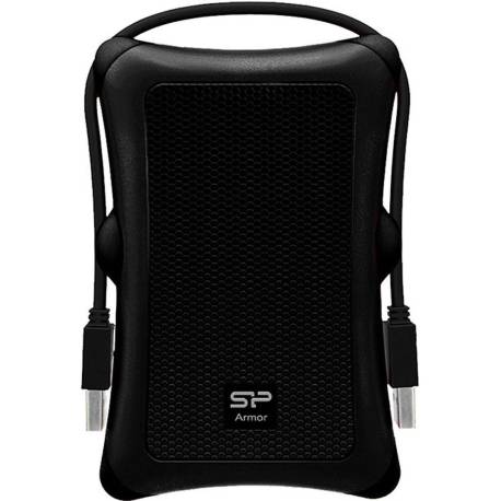 HDD extern portabil Silicon Power Armor A30 2TBAnti-shock USB 3.0 negru