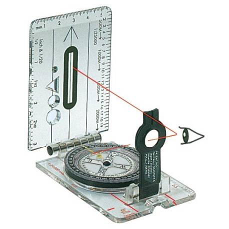 Busola navigatie OSCULATI CD703L, 57x160mm