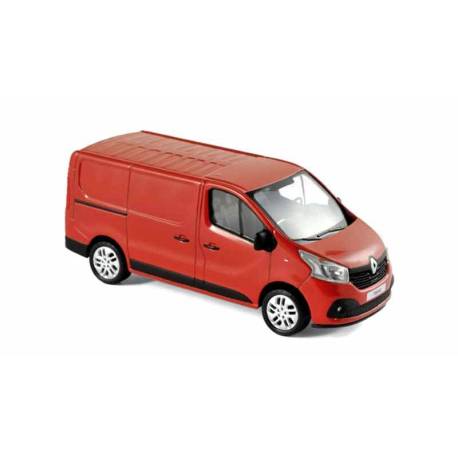 Macheta auto RENAULT TRAFIC (2014) 1:43 rosu