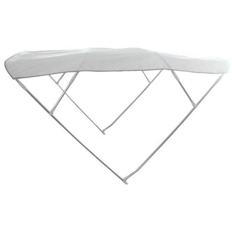 Parasolar barca OSCULATI Bimini Depth 4-arc 205/215cm white