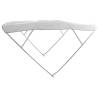 Parasolar barca OSCULATI Bimini Depth 4-arc 235/245cm white