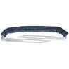 Parasolar barca OSCULATI Bimini Depth 4-arc 190/200cm blue navy