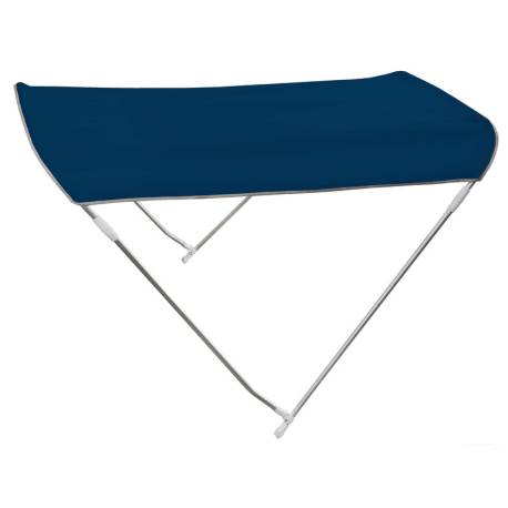 Bimini top OSCULATI 2-arch navy blue 130/140cm