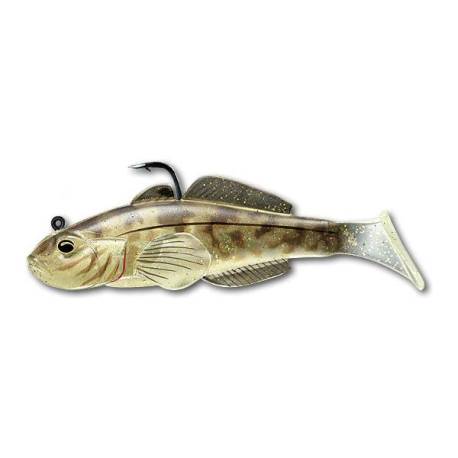 Naluci LIVETARGET Goby Swimbait 9cm, 21g, culoare natural, 3buc/plic