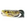 Popper LIVETARGET Hollow Body Frog 5.5cm, 11g, culoare Emerald/Brown