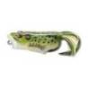 Popper LIVETARGET Hollow Body Frog 6.5cm, 14g, culoare Green/Yellow