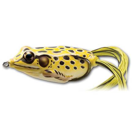 Broasca LIVETARGET Hollow Body Frog 4.5cm, 7g, 501 Yellow/Black