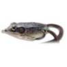 Broasca LIVETARGET Hollow Body Frog 4.5cm, 7g, 503 Brown/Black