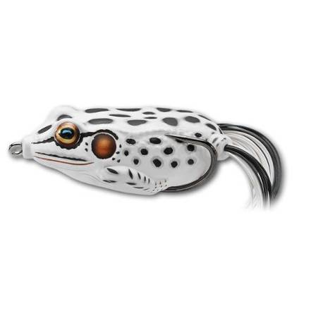 Broasca LIVETARGET Hollow Body Frog 4.5cm, 7g, 516 Albino/White