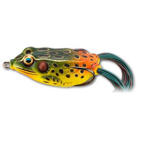 Broasca LIVETARGET Hollow Body Frog 5.5cm, 18g, 519 Emerald/Red